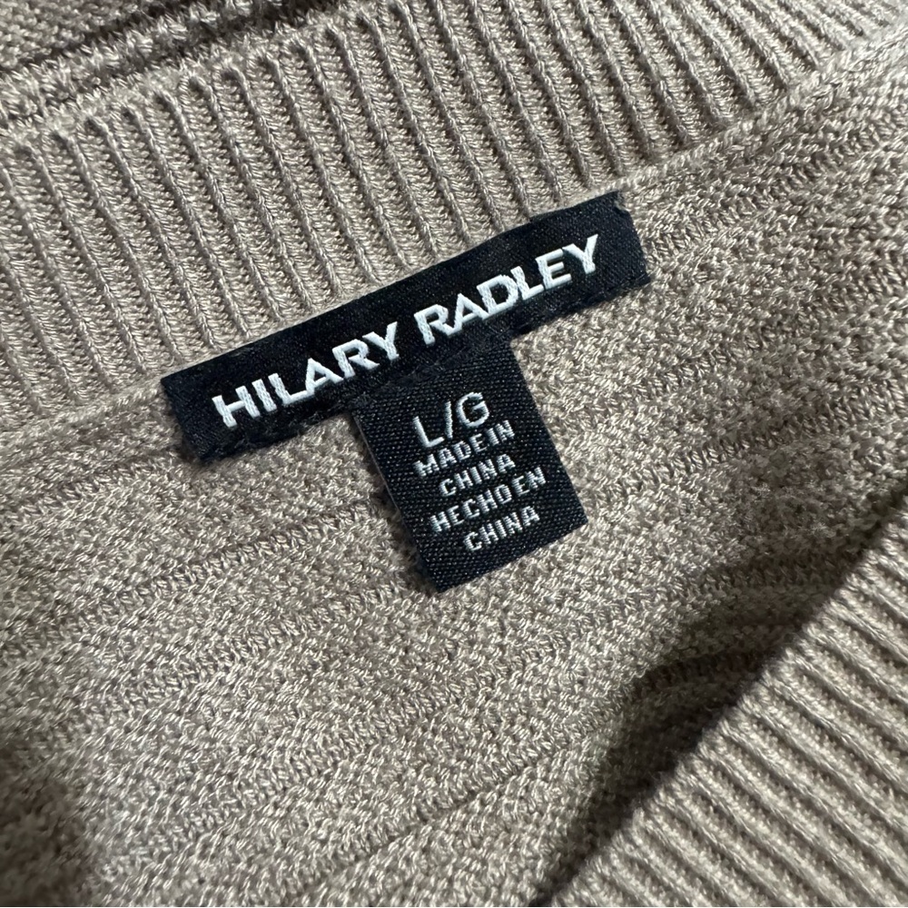 HILARY RADLEY LAYERED SWEATER SIZE LARGE - Picture 5 of 8